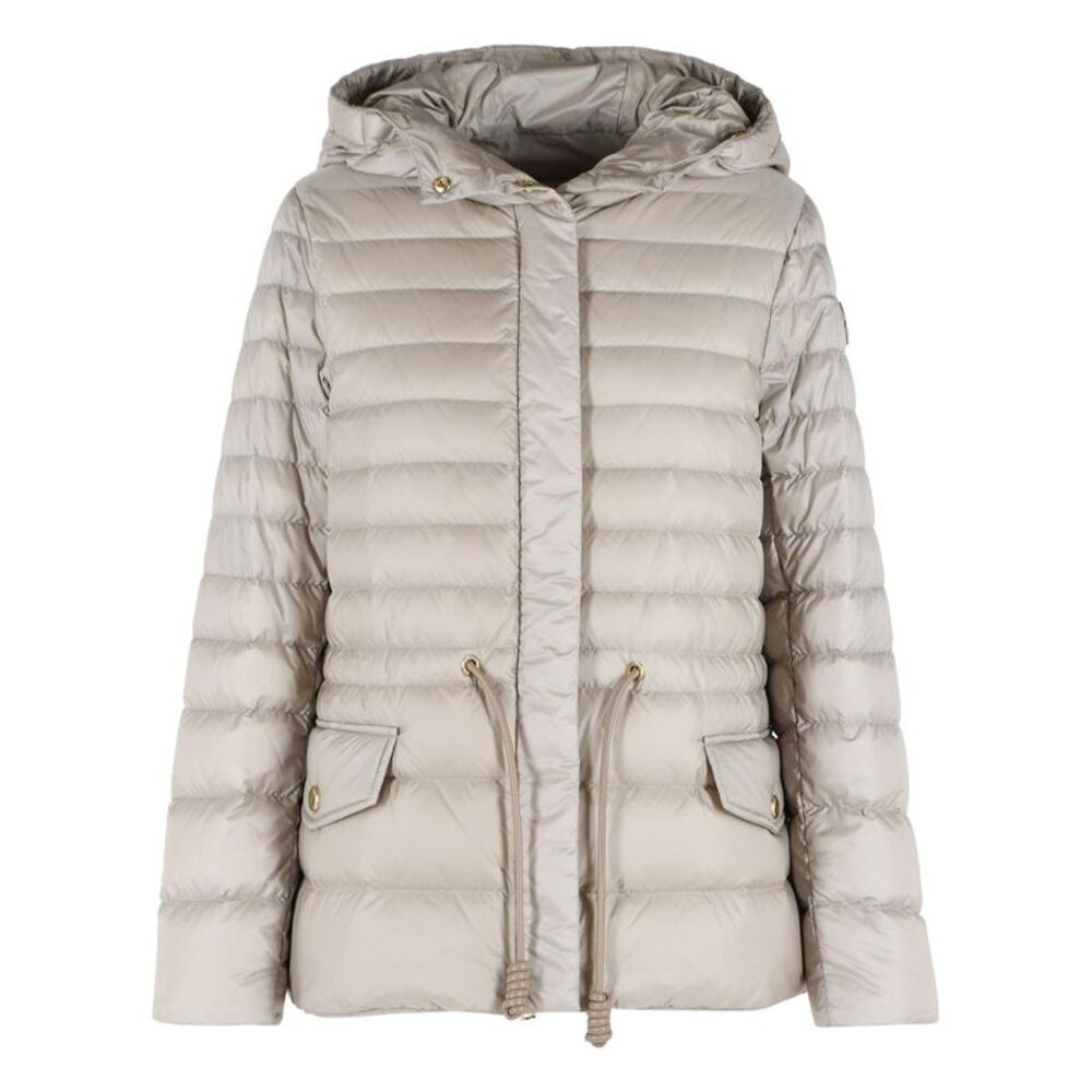 Moncler 'Raies' Light Beige Polyamide Down Jacket Women